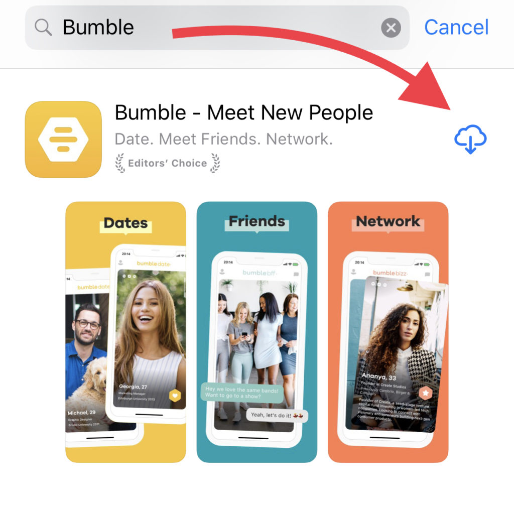 Bumble App IOS 